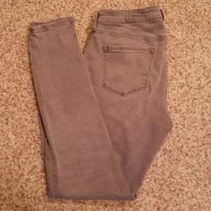 Old Navy maternity jeans Rockstar 4 R gray stretch
